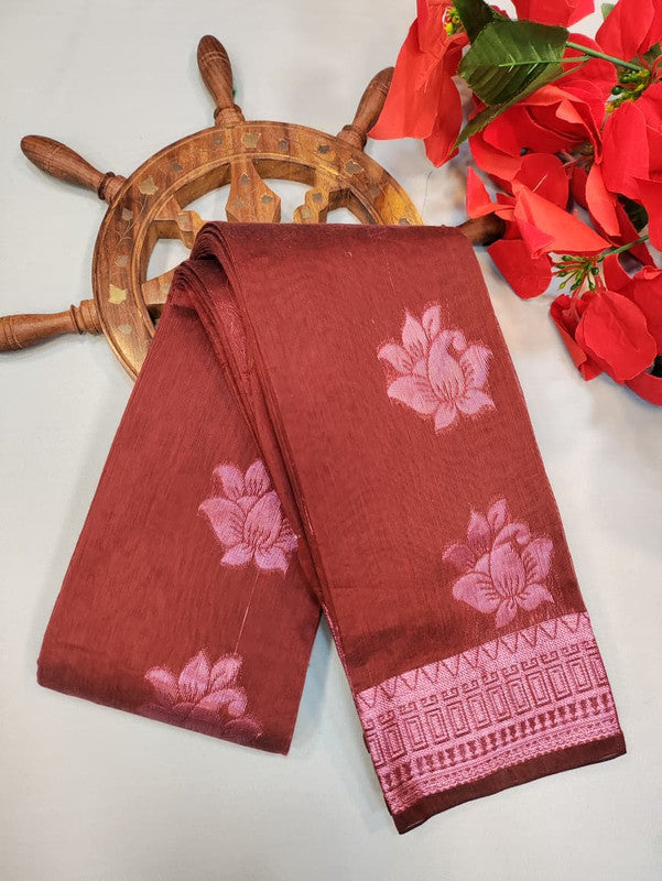 Silver Monica Saree