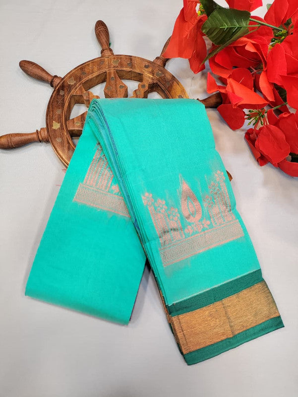 Silver Monica Saree