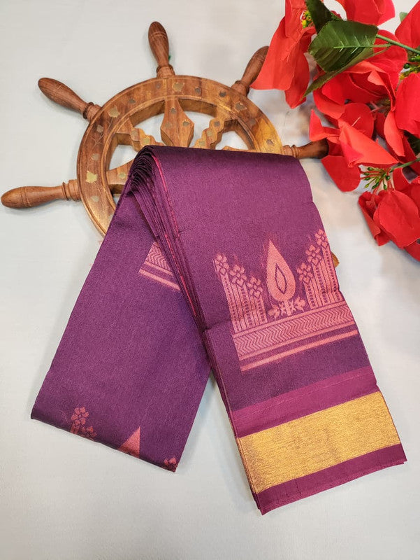 Silver Monica Saree