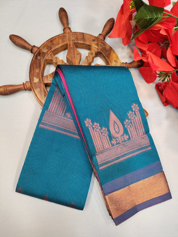 Silver Monica Saree