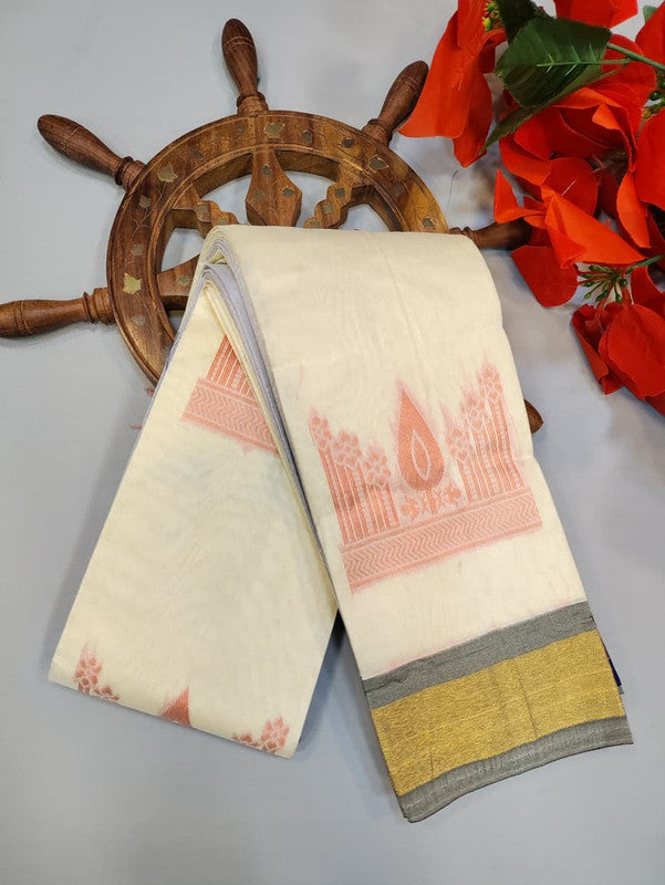 Silver Monica Saree