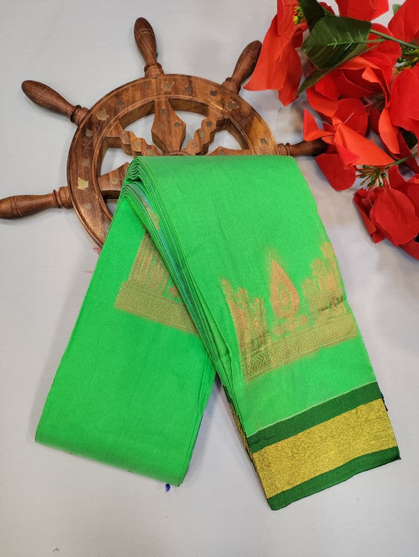 Silver Monica Saree