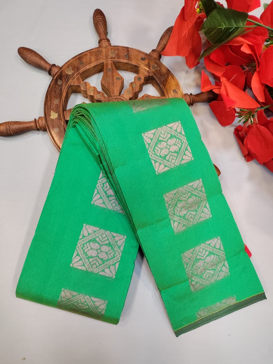 Silver Monica Saree