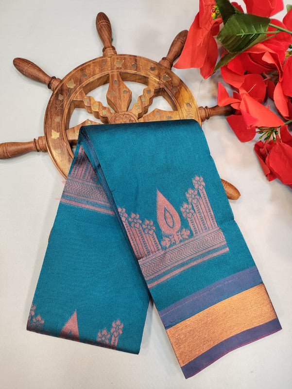 Silver Monica Saree