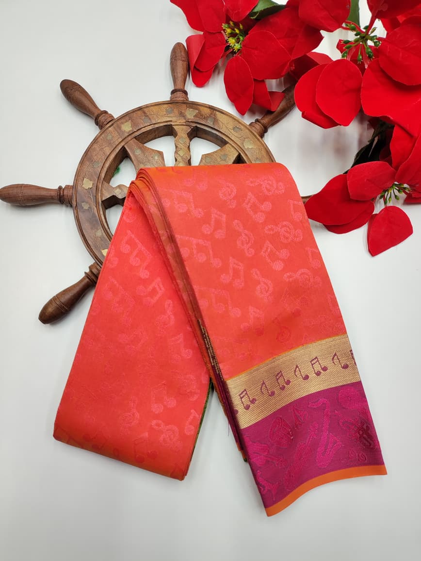 Silver Monica Saree