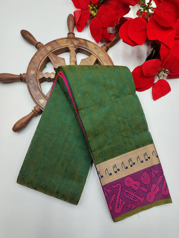 Silver Monica Saree
