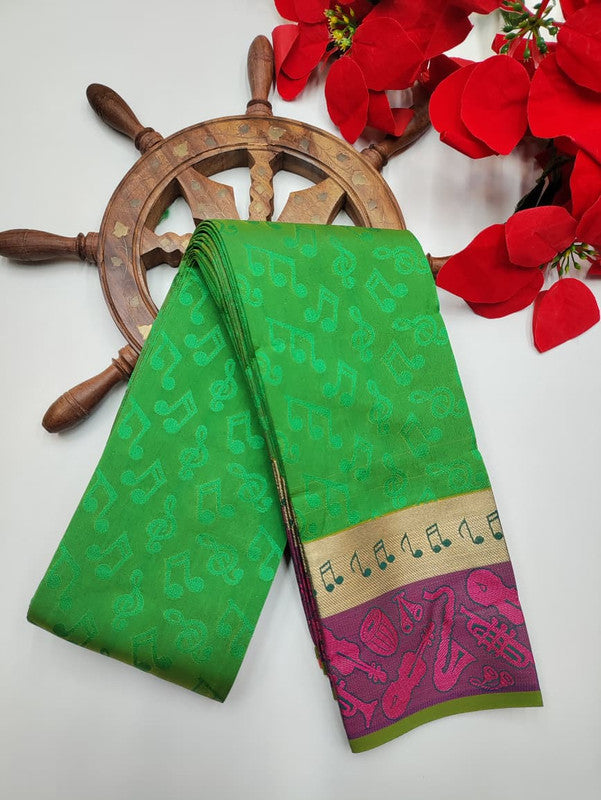 Silver Monica Saree