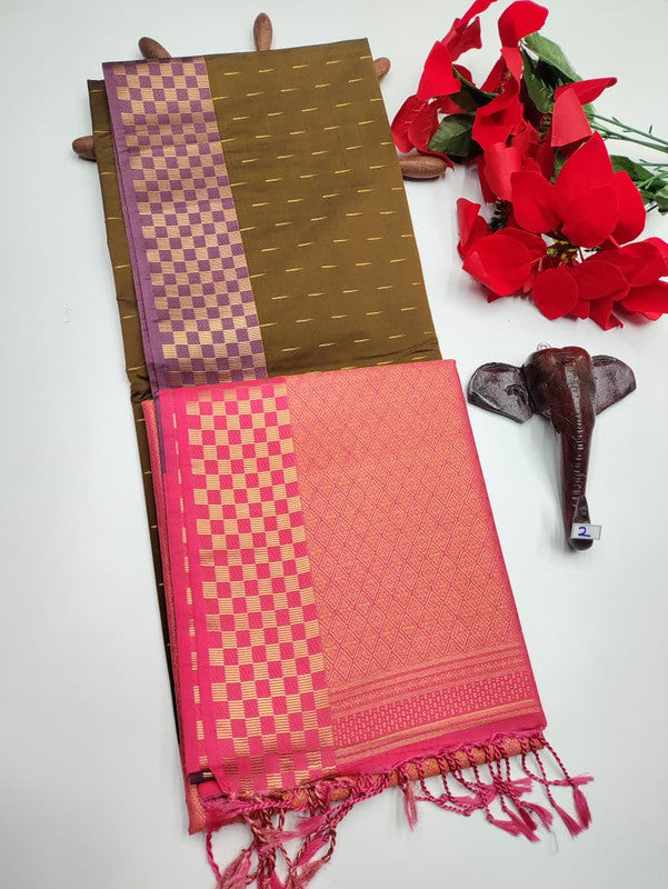 Semi Silk Saree(Diwali Offer)
