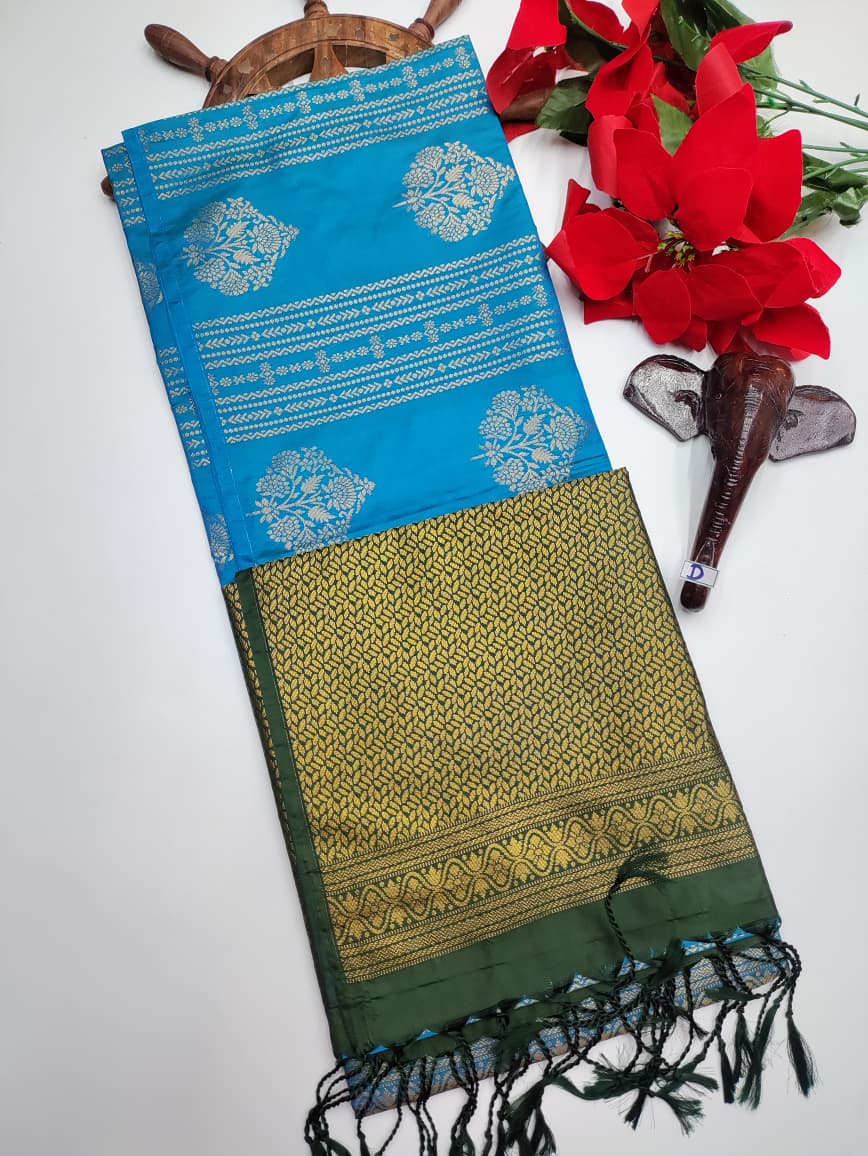 Semi Silk Saree(Diwali Offer)