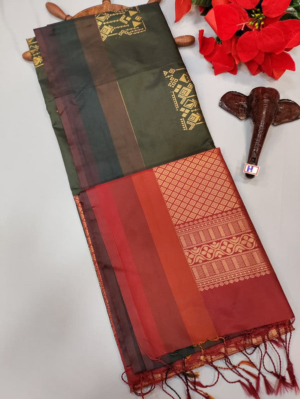 Semi Silk Saree(Diwali Offer)