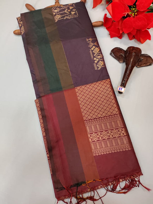 Semi Silk Saree(Diwali Offer)
