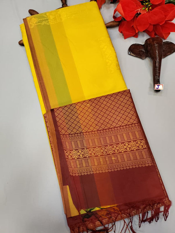 Semi Silk Saree(Diwali Offer)