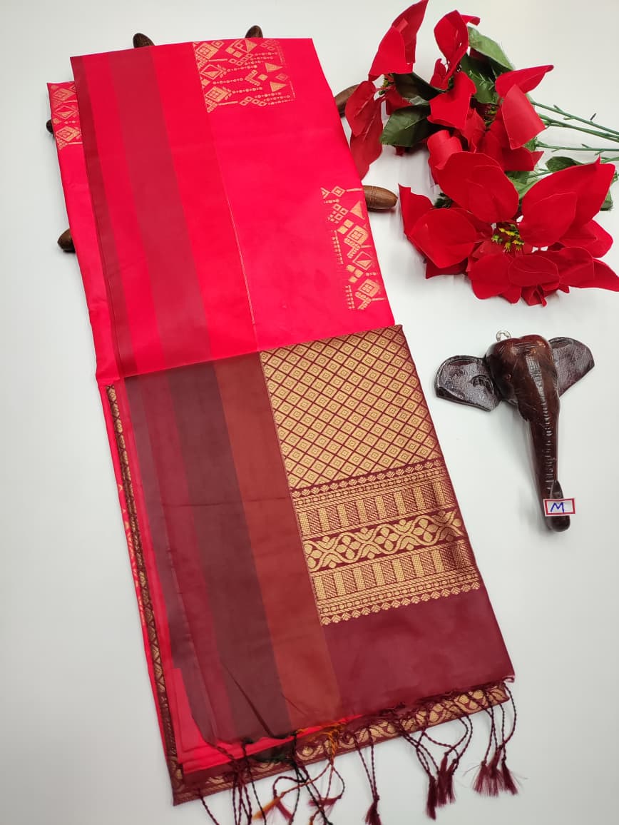 Semi Silk Saree(Diwali Offer)