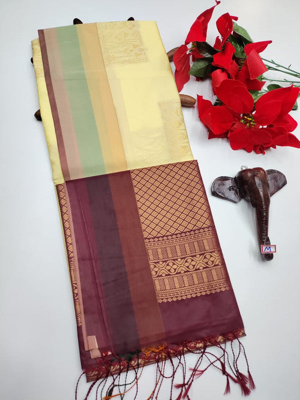 Semi Silk Saree(Diwali Offer)