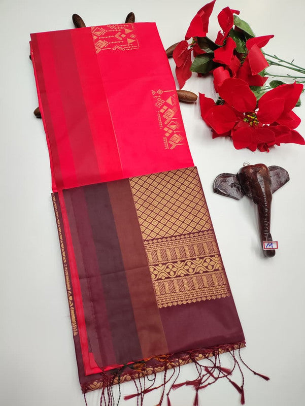Semi Silk Saree(Diwali Offer)
