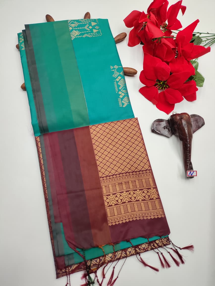 Semi Silk Saree(Diwali Offer)