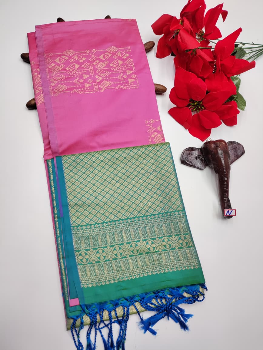 Semi Silk Saree(Diwali Offer)