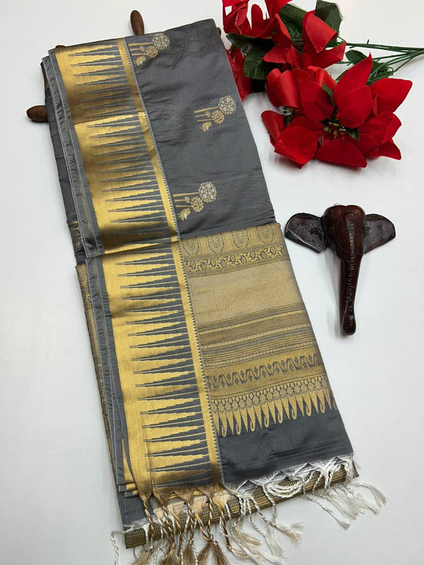 Semi Silk Saree(Diwali Offer)+Jute Bag Free