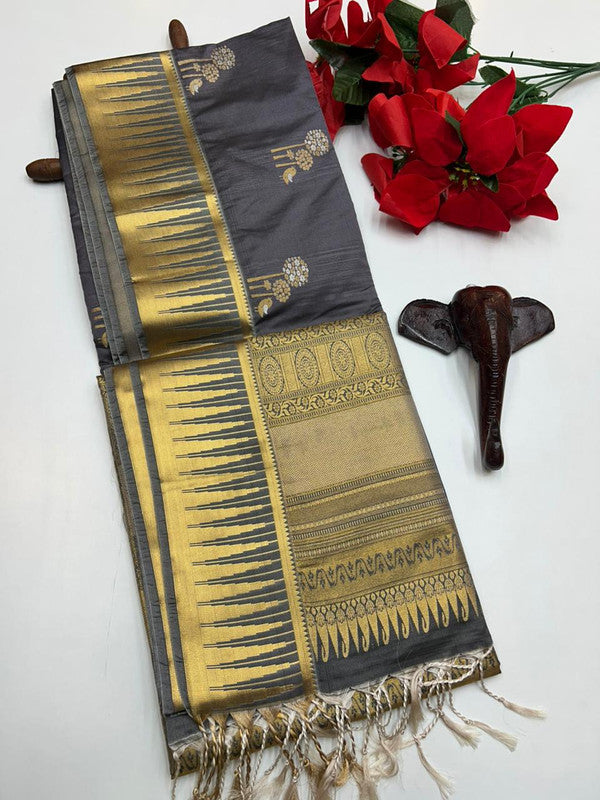 Semi Silk Saree(Diwali Offer)+Jute Bag Free