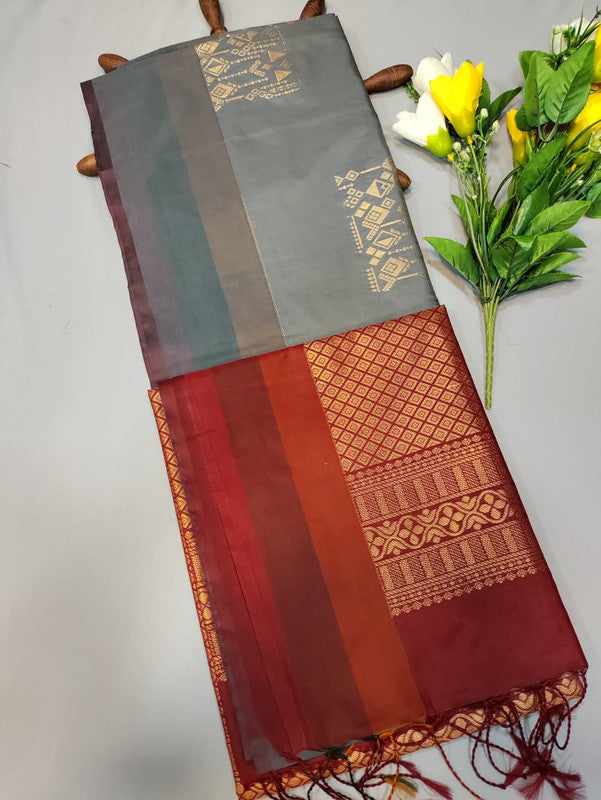 Semi Silk Saree(Diwali Offer)
