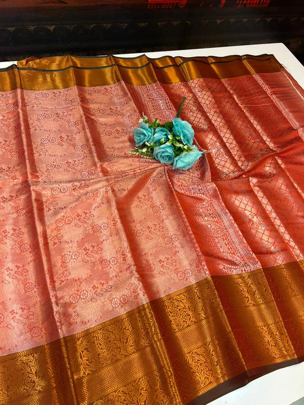 (Offer) Two Gram Tissue Saree
