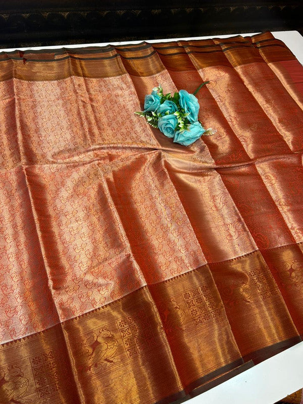 (Offer) Two Gram Tissue Saree