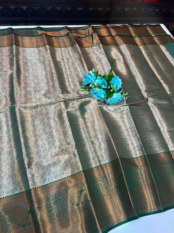 (Offer) Two Gram Tissue Saree