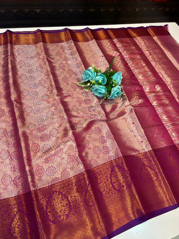 (Offer) Two Gram Tissue Saree