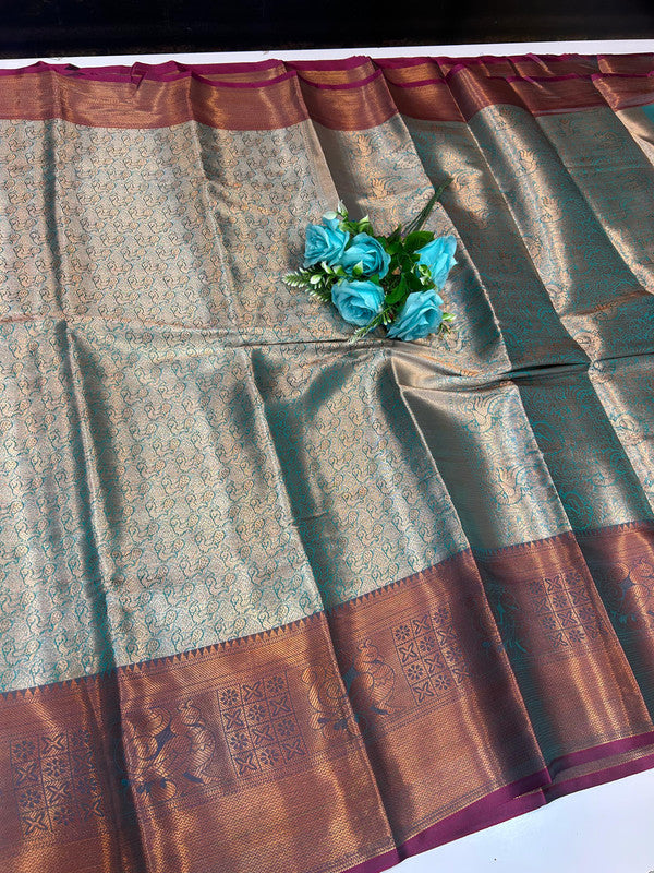 (Offer) Two Gram Tissue Saree