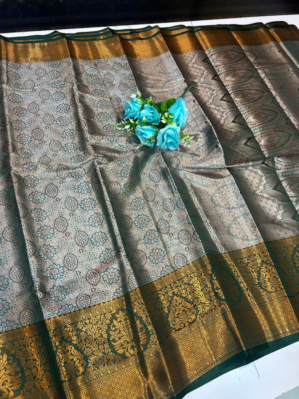 (Offer) Two Gram Tissue Saree