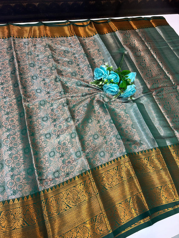 (Offer) Two Gram Tissue Saree