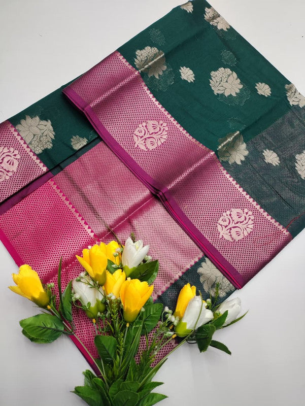 Varanasi cotton putta(Diwali sale)VC12