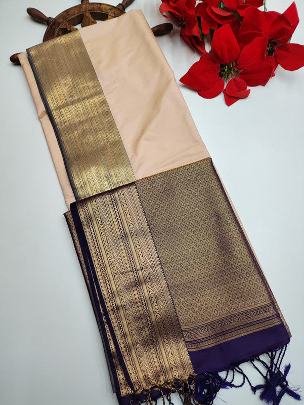 Luxury Semi Silk Saree(Diwali sale) SE05