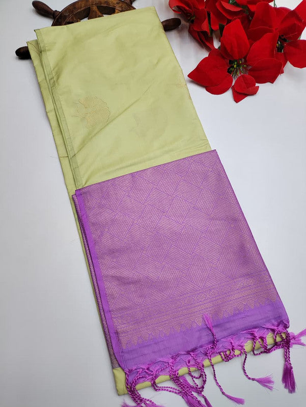 Luxury Semi Silk Saree(Diwali sale) SE08