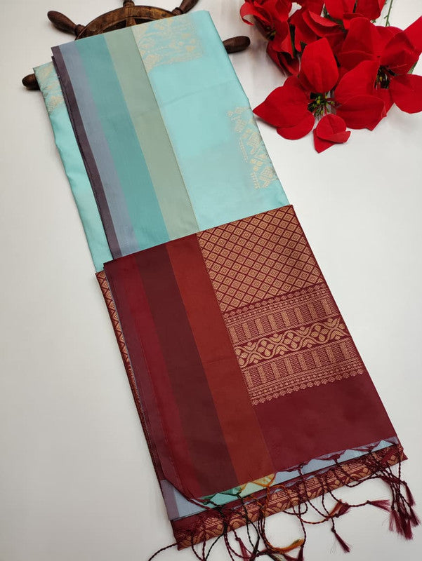 Luxury Semi Silk Saree(Diwali sale) SE19