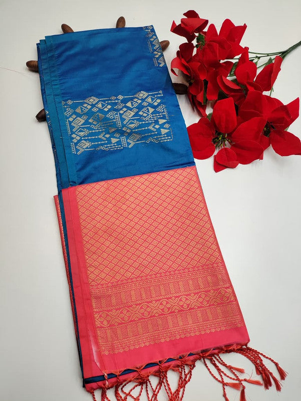 Luxury Semi Silk Saree(Diwali sale) SE39