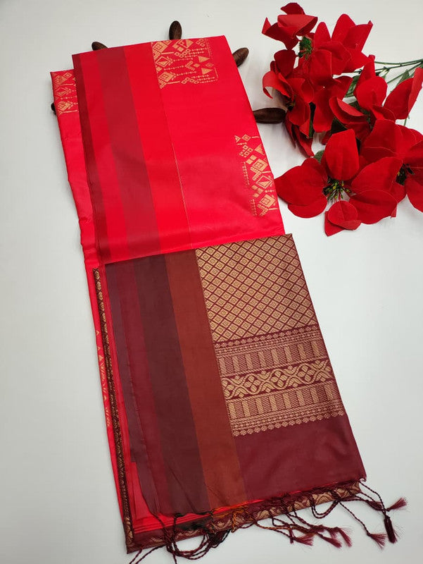 Luxury Semi Silk Saree(Diwali sale) SE41