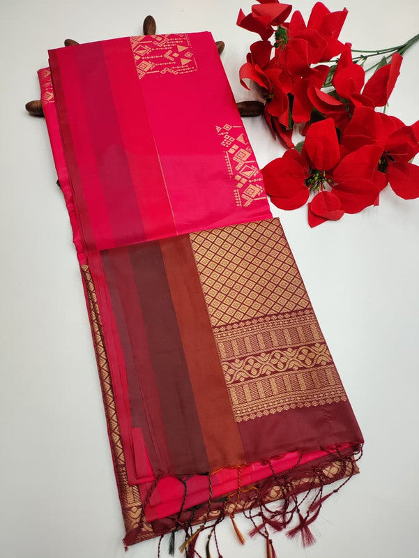 Luxury Semi Silk Saree(Diwali sale) SE42