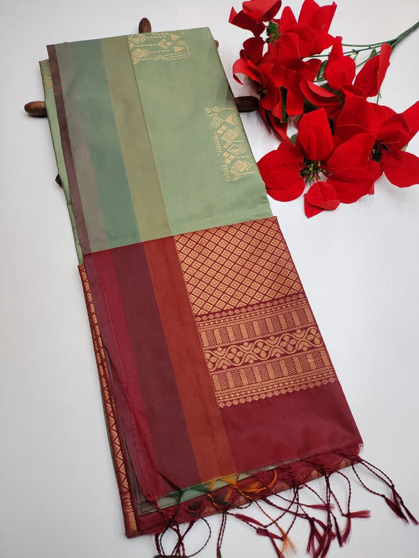 Luxury Semi Silk Saree(Diwali sale) SE44