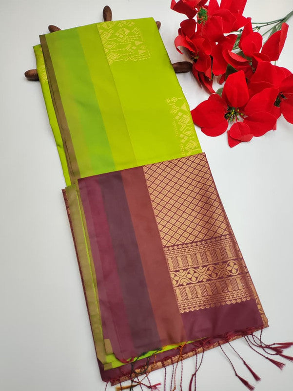 Luxury Semi Silk Saree(Diwali sale) SE50