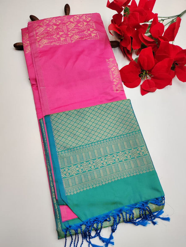 Luxury Semi Silk Saree(Diwali sale) SE52