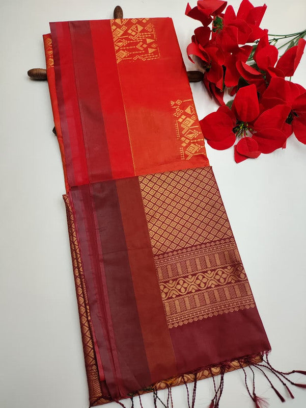 Luxury Semi Silk Saree(Diwali sale) SE54