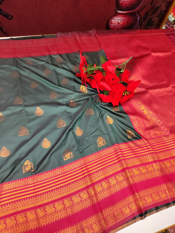 Ramya pandian Silk Fabric saree(Diwali sale) RAM08