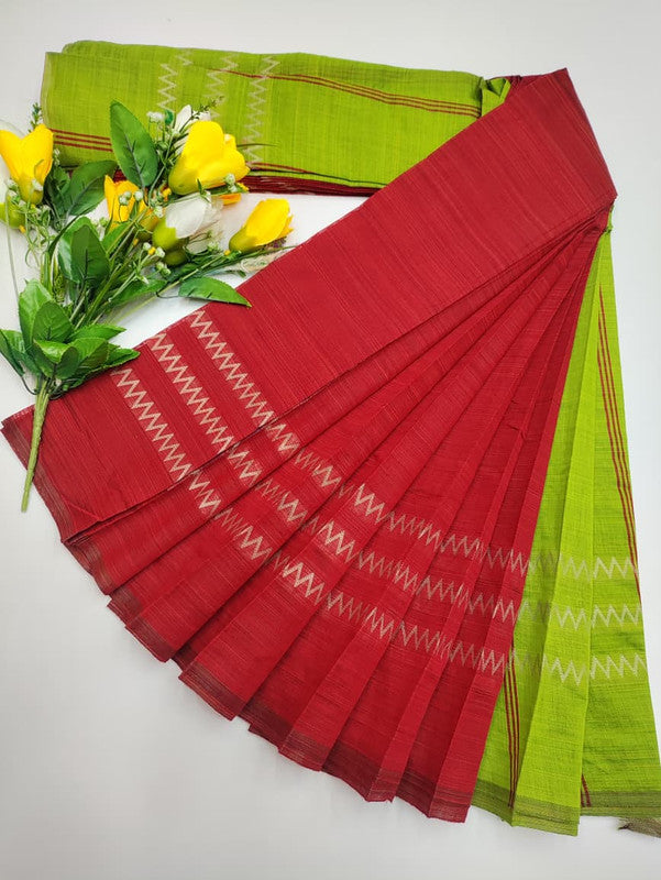 Dyed Cotton Saree(Diwali Sale) DC03