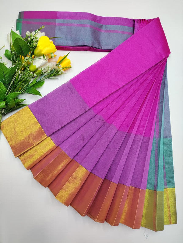 Madharasi Cotton Saree(Diwali Sale) MS16