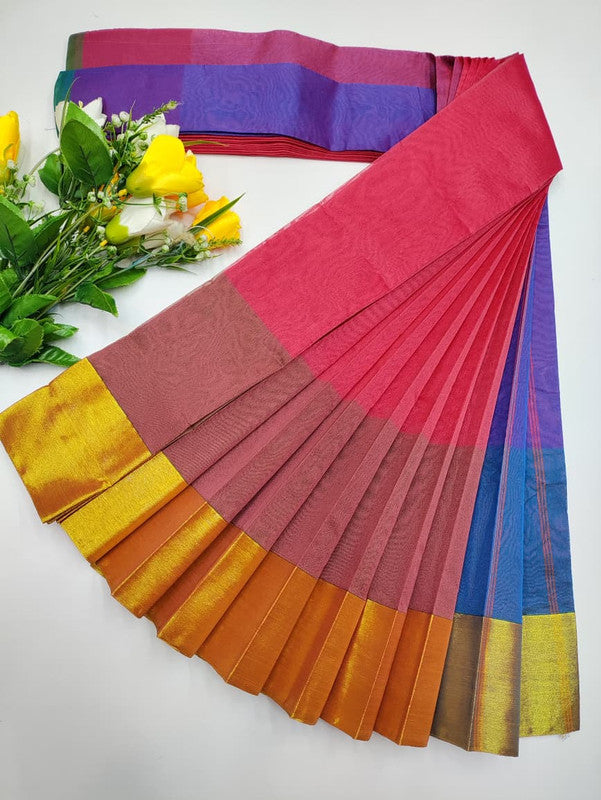 Madharasi Cotton Saree(Diwali Sale) MS23