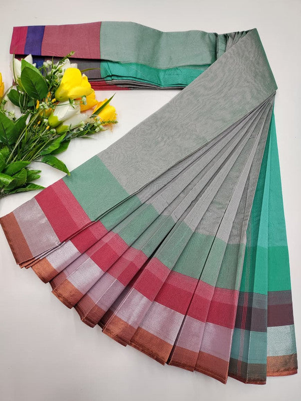 Madharasi Cotton Saree(Diwali Sale) MS15