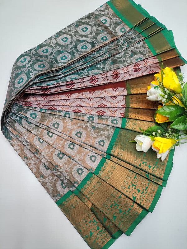 Tissue Rapier Saree(Diwali Sale) RP156