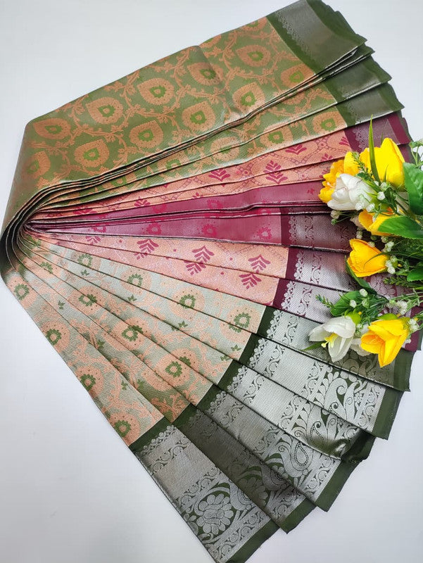 Tissue Rapier Saree(Diwali Sale) RP171