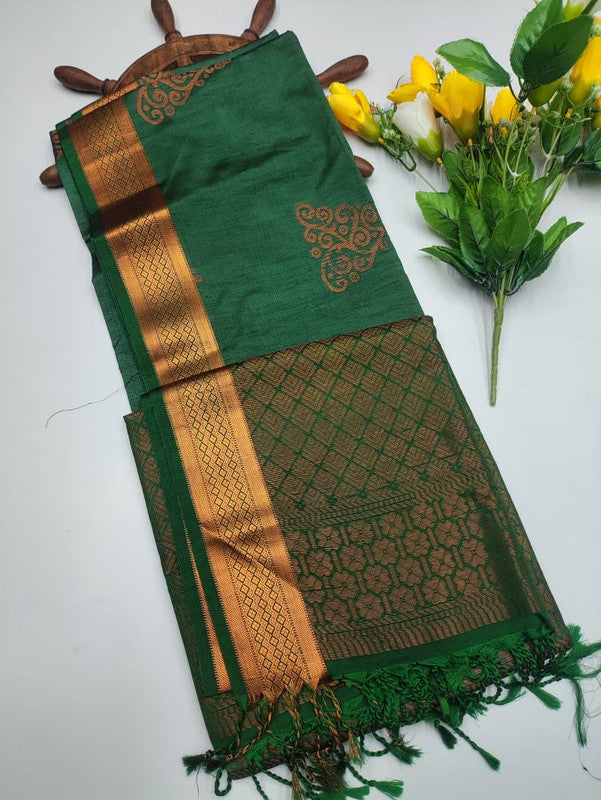 Slub Silk Saree(Diwali Sale) SB10